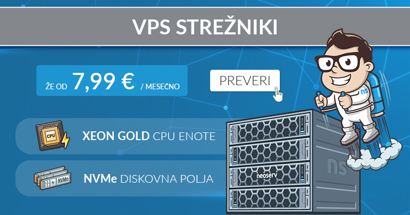 VPS strežniki Neoserv